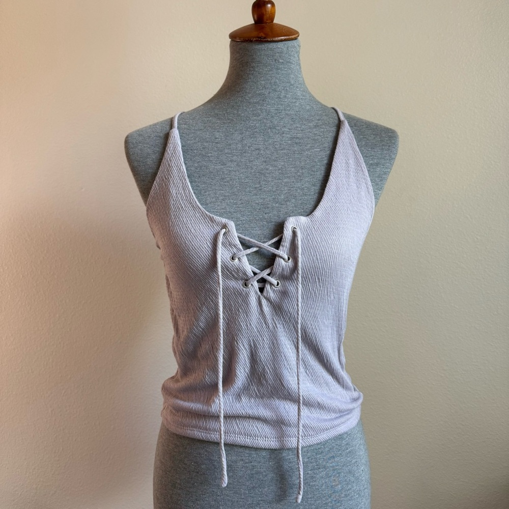 LA Hearts Purple Tank Top - PacSun